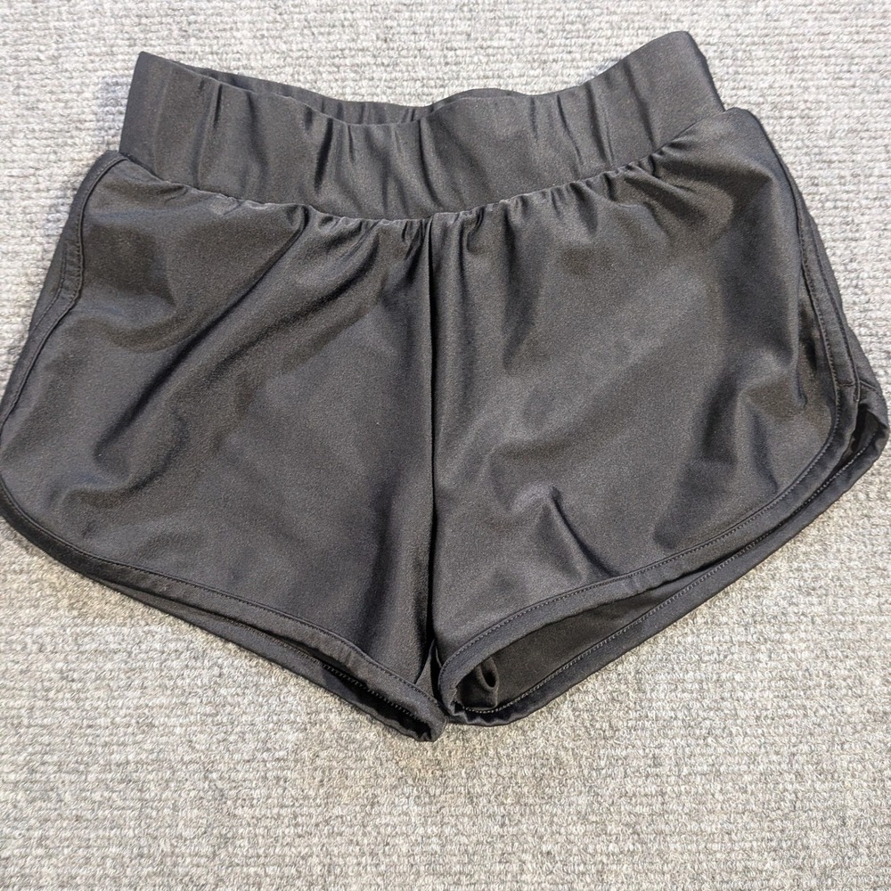 Cat & Jack Swim Shorts Kids Size S 6/7 Black